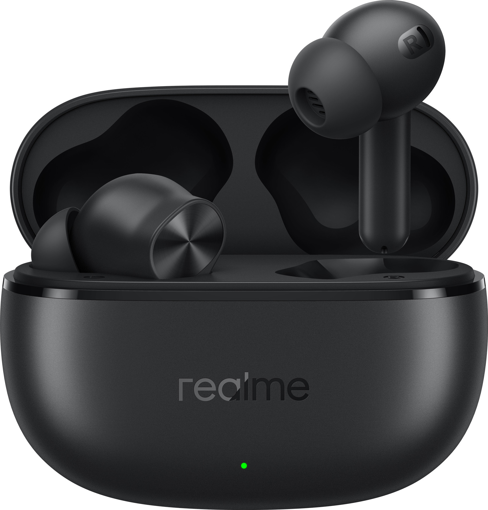 realme Buds T200x with 25dB ANC,12.4mm Dynamic Bass Drivers,48Hrs Playback, BT5.4, IP55 Bluetooth  (Pure Black, True Wireless)
