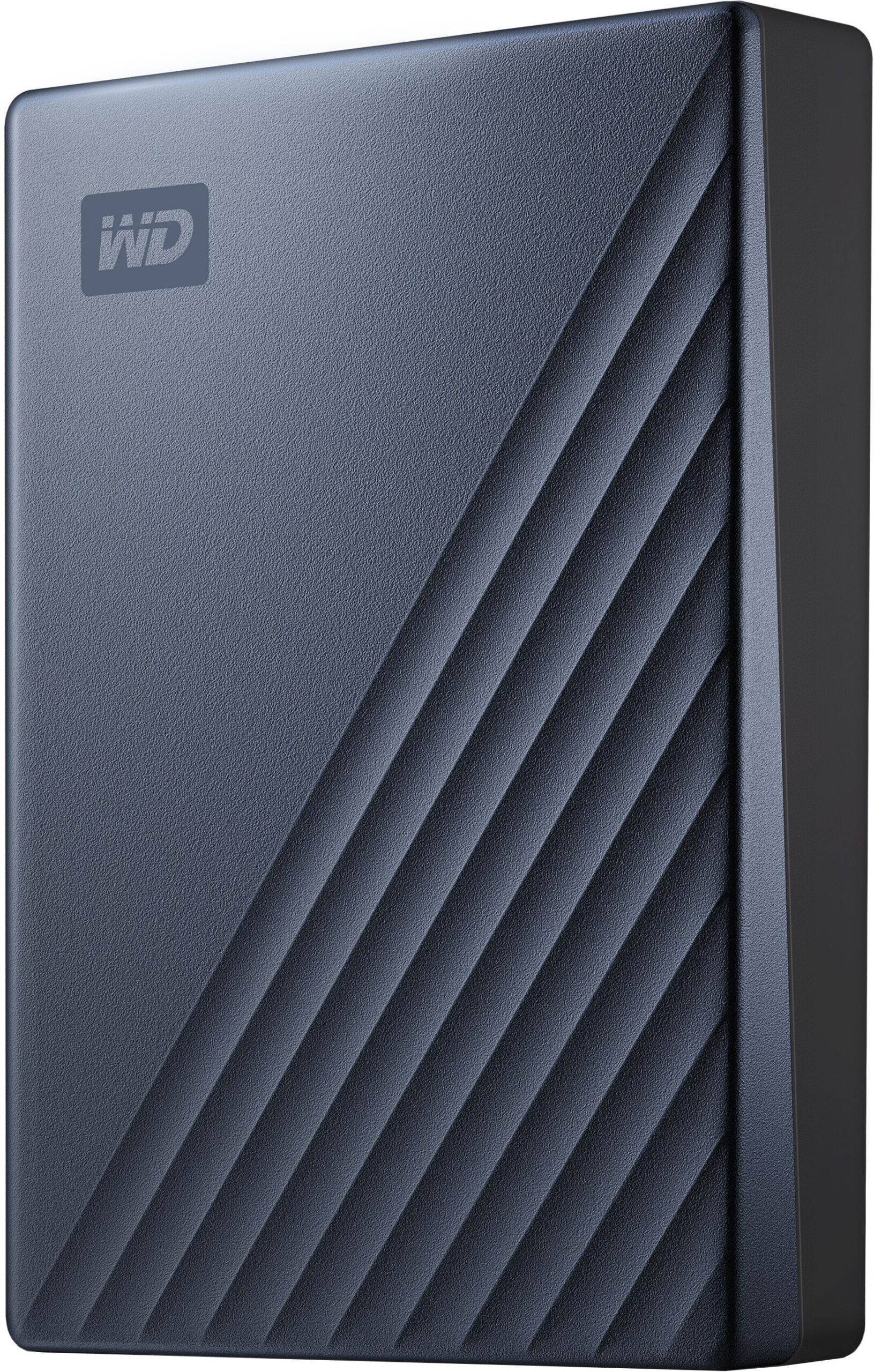 WD 6 TB External Hard Disk Drive (HDD) USB-C & USB 3.1 with Automatic Backup, Compatible with Windows&Mac  (Blue)